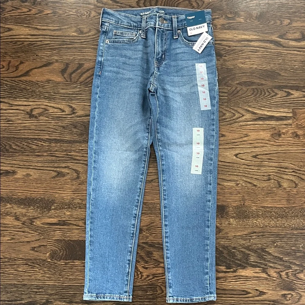 New Old Navy Boys Taper Jeans size 10